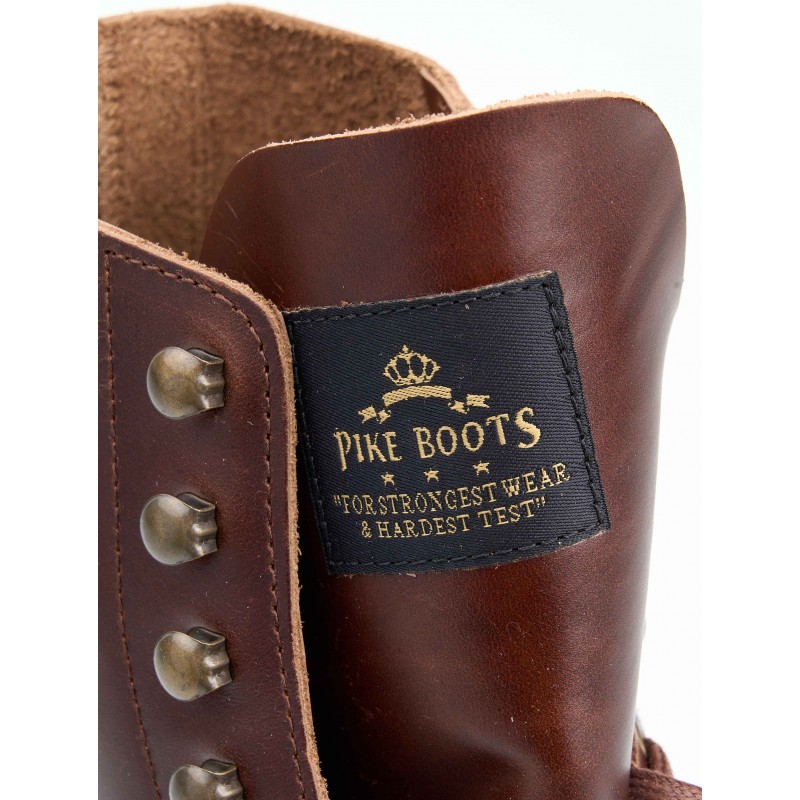 Lederstiefeletten 1966 Low Quarters Cognac...