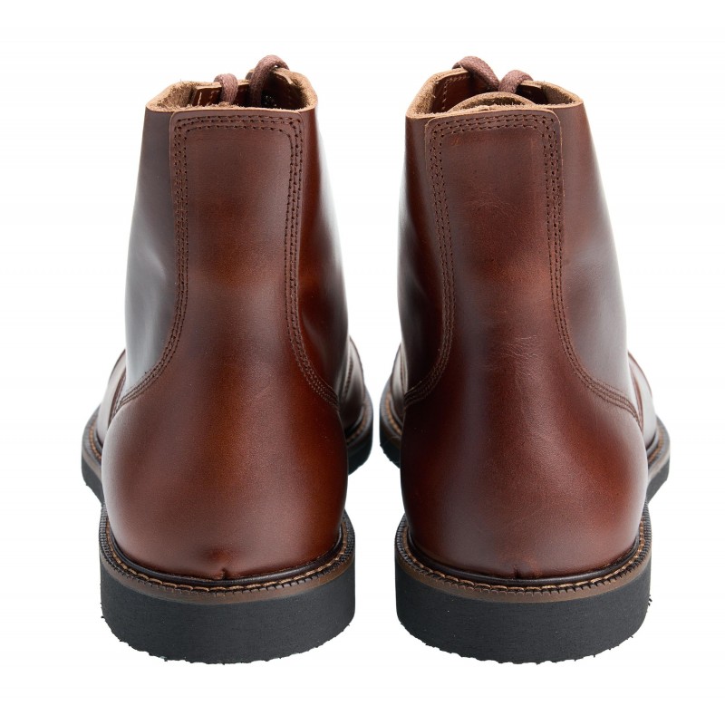 Leren enkellaarzen 1966 Low Quarters Cognac...