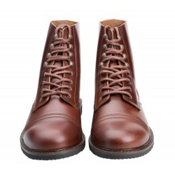 1966 Low Quarters Cognac Oiled Leather Boots Pike Brothers 2