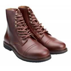 Leren enkellaarzen 1966 Low Quarters Cognac Oiled Pike...