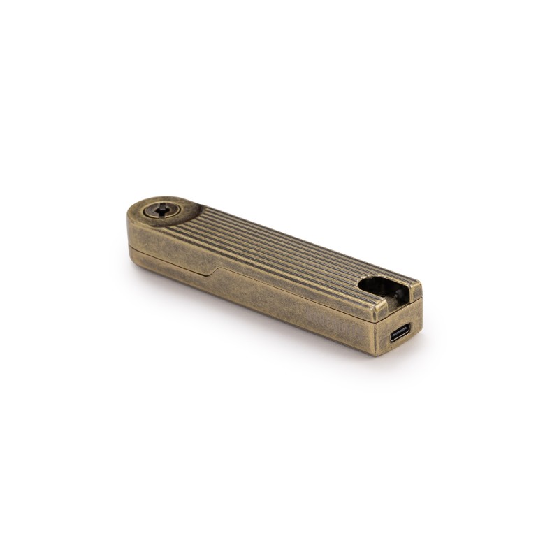 BRASS PIVOT ARC LIGHTER - Barebones