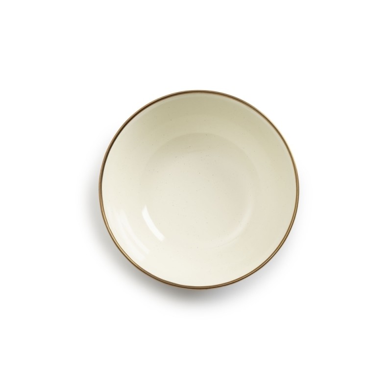 Set of 2 Olive Enamel Steel Bowls – Barebones...