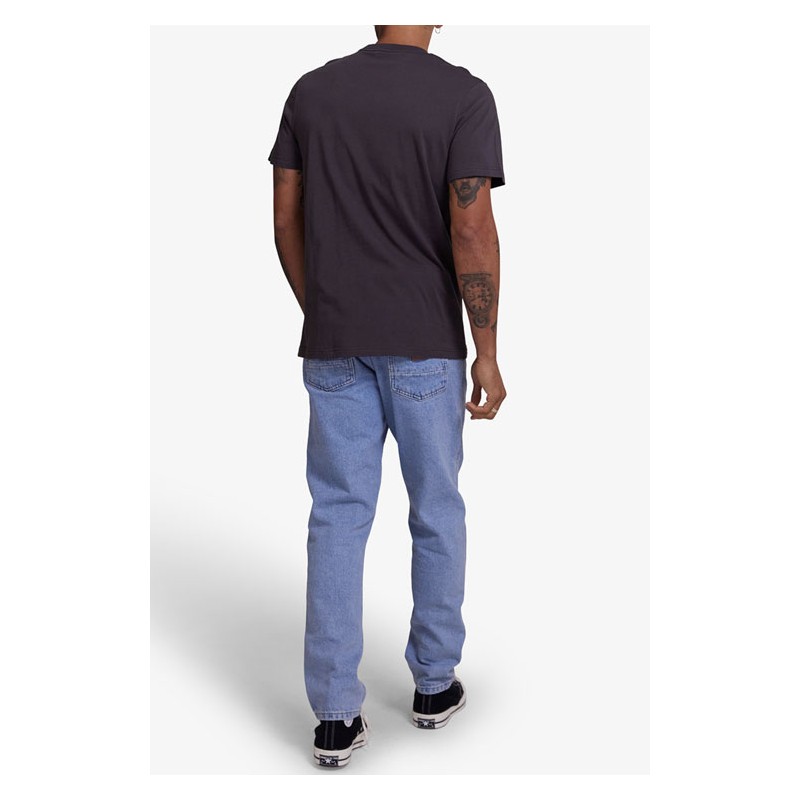 T-SHIRT COTON BIO CHARGER TEE ANTHRACITE - Deus...