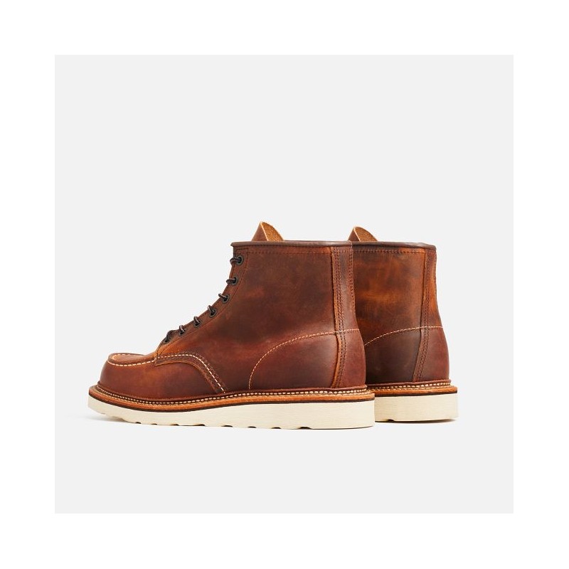 1907 Moc Toe Copper Rough & Tough Boots - Red...
