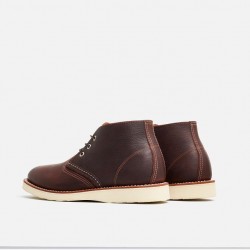 3141 Work Chukka Briar Oil Slick Boots - Red Wing Shoes 2