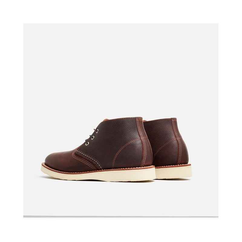Bottines 3141 Work Chukka Briar Oil Slick - Red...