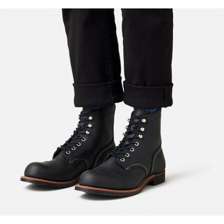 Enkellaarzen 8084 Iron Ranger Black Harness - Red Wing Shoes