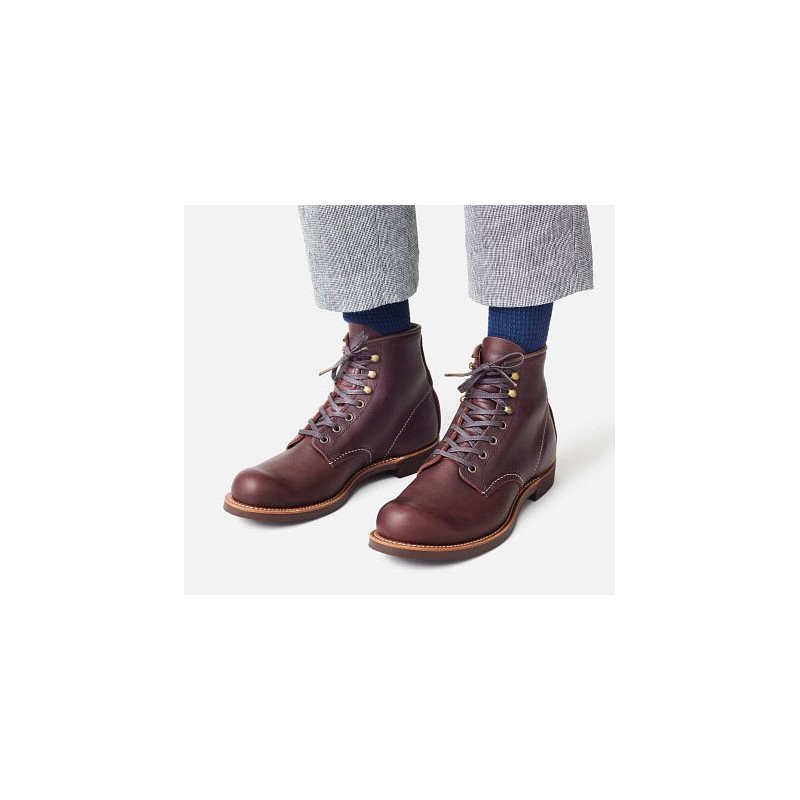 3340 Blacksmith Briar Oil Slick Boots - Red...