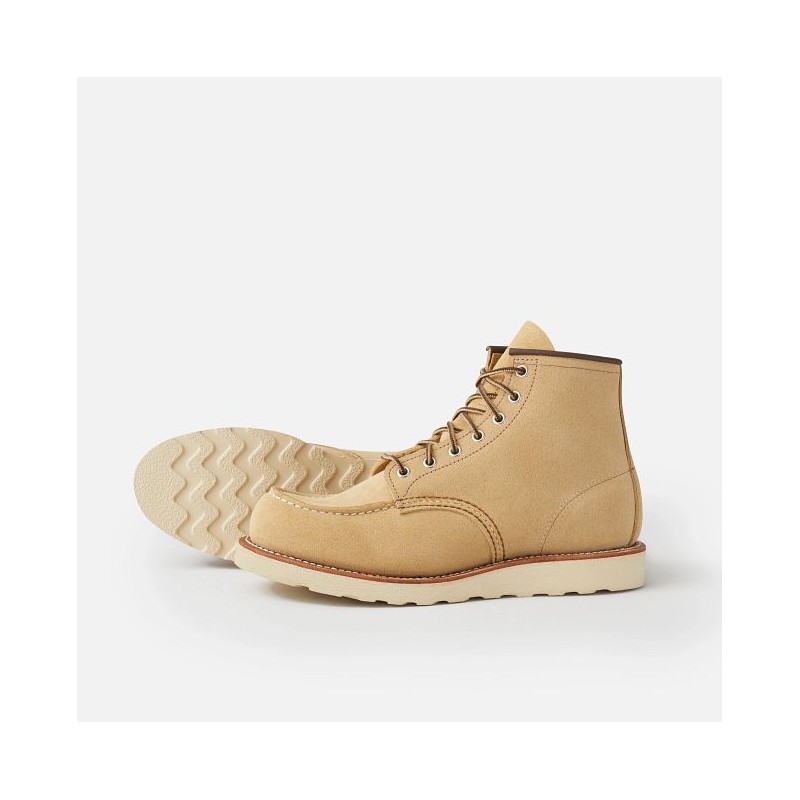 6" Moc Toe 8833 Hawthorne Abilene Boots - Red...