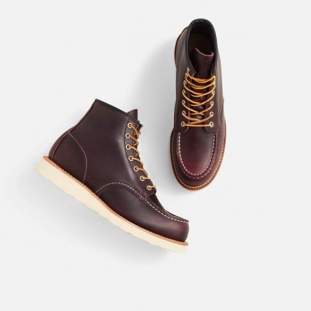 Stiefeletten 6" Moc Toe 8847 Black Cherry Excalibur – Red Wing Shoes