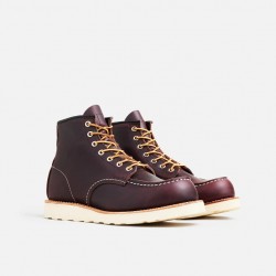 Schoenen 6" Moc Toe 8847 Black Cherry Excalibur - Red...