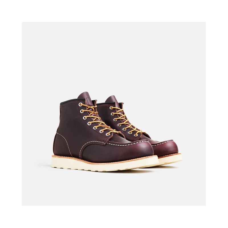 6" Moc Toe 8847 Black Cherry Excalibur Boots -...