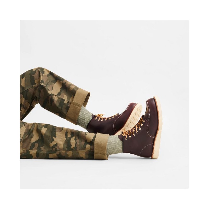 Schoenen 6" Moc Toe 8847 Black Cherry Excalibur...