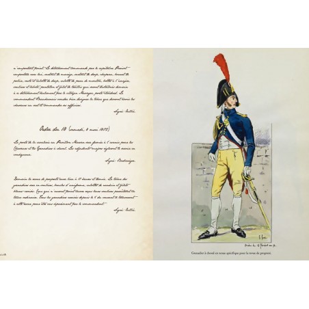 LES CAHIERS D'EUGÈNE DE BEAUHARNAIS - Garde des Consuls