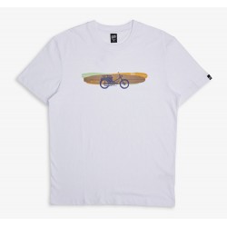 T-SHIRT BIOLOGISCH KATOEN SEASIDER TEE WHITE - Deus Ex...