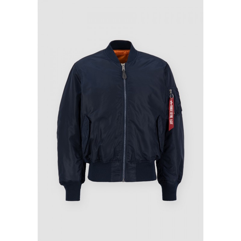 Pilotenjacke Bombers MA-1 Navy Blau – Alpha...