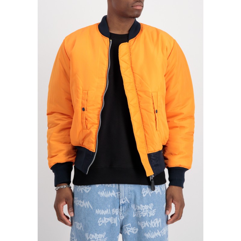 Pilotenjacke Bombers MA-1 Navy Blau – Alpha...