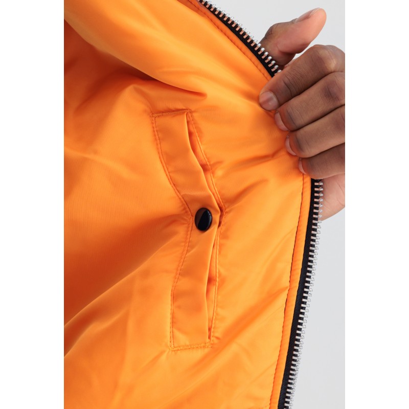 Blouson Pilote Bombers MA-1 Bleu Navy - Alpha...