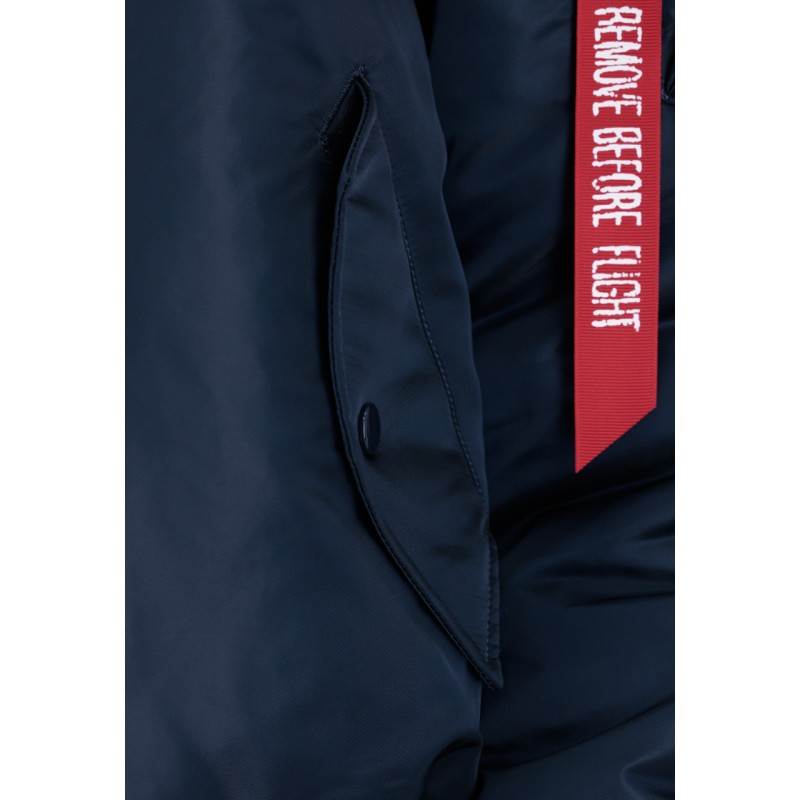 Pilotenjacke Bombers MA-1 Navy Blau – Alpha...
