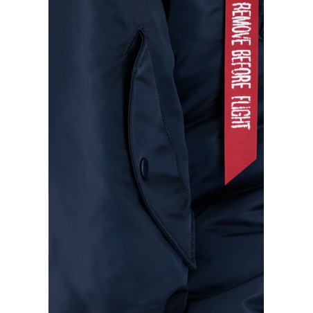 Pilotenjacke Bombers MA-1 Navy Blau – Alpha Industries