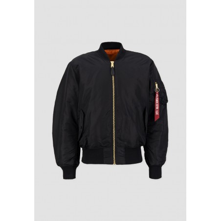 Pilotenjacke Bombers MA-1 Schwarz – Alpha Industries