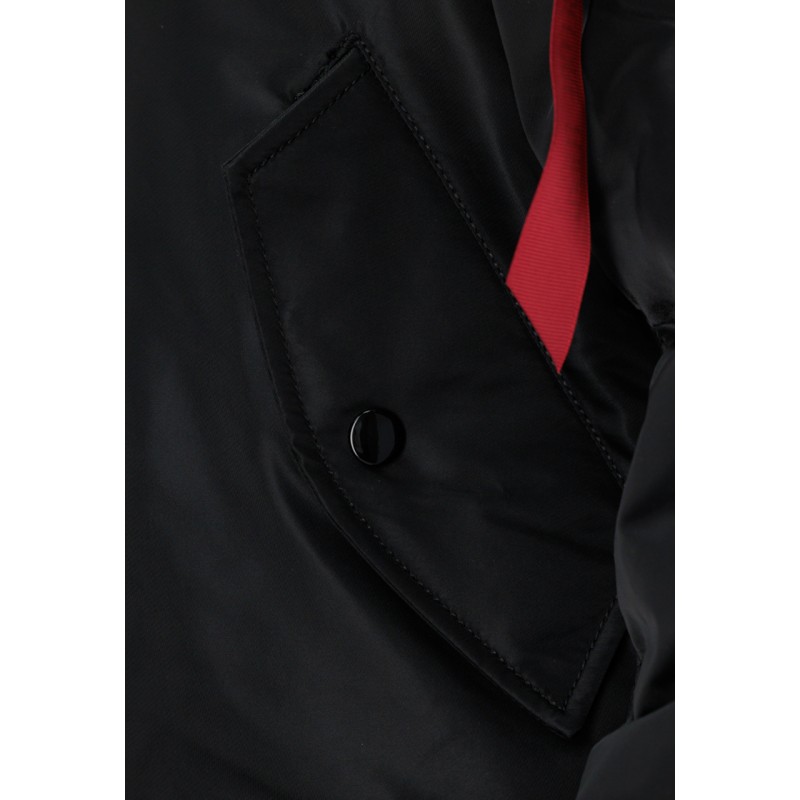 Blouson Pilote Bombers MA-1 Noir - Alpha...