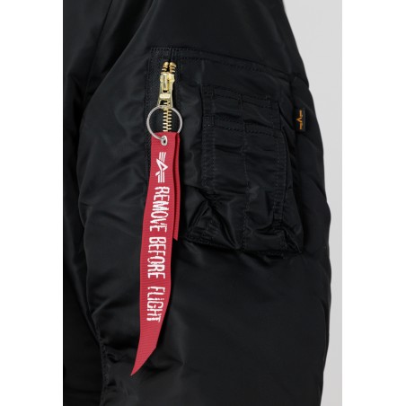 Pilotenjacke Bombers MA-1 Schwarz – Alpha Industries