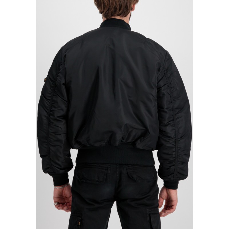 Blouson Pilote Bombers MA-1 Noir - Alpha...