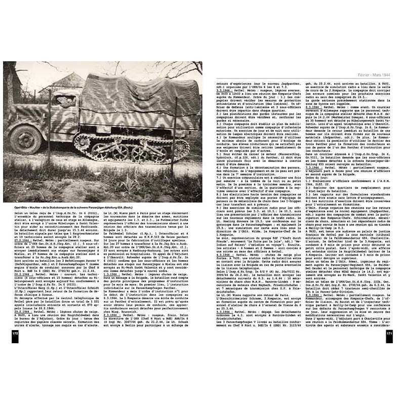 GESCHIEDENIS VAN DE SCHWERE PANZER-ABTEILUNG 654