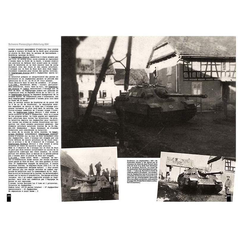 GESCHICHTE DER SCHWERE PANZER-ABTEILUNG 654