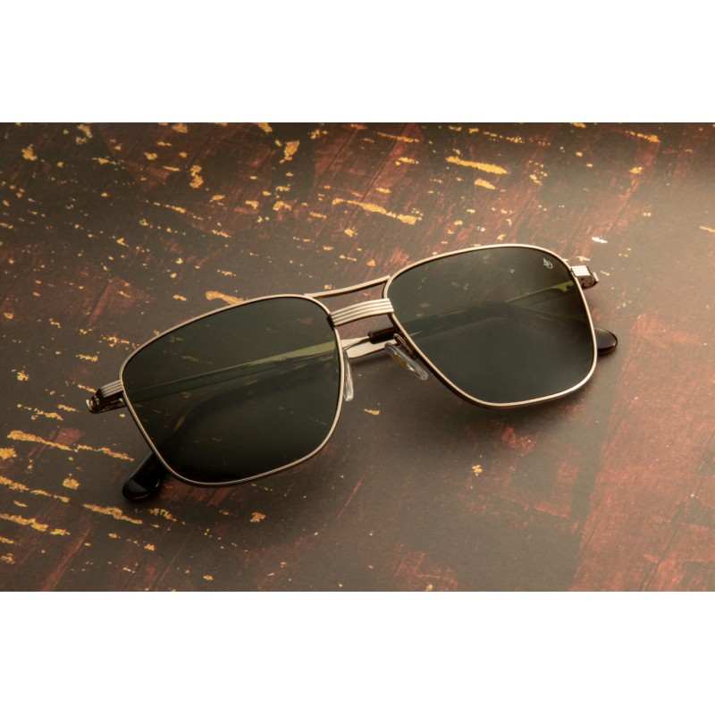 Airman Silver Sunglasses - American Optical