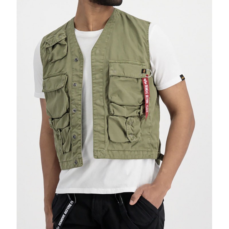 Military Vest olive - Alpha Industries