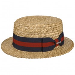 Wheat Straw Boater Hat - Stetson