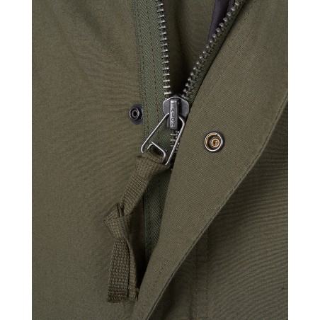 Parka de campaña Fishtail M1951 verde oliva - Pike Brothers