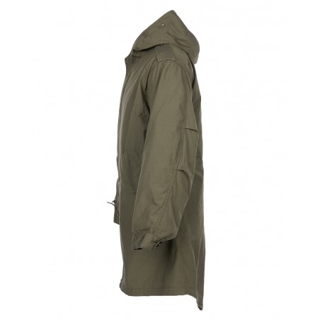 Parka de campaña Fishtail M1951 verde oliva - Pike Brothers