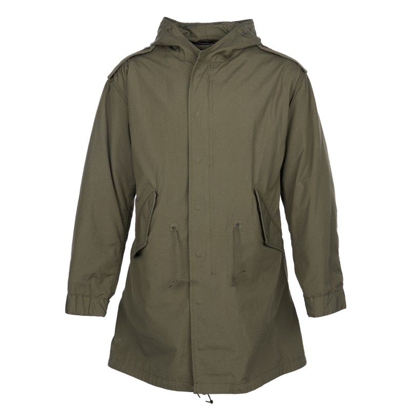 Parka de campaña Fishtail M1951 verde oliva -...