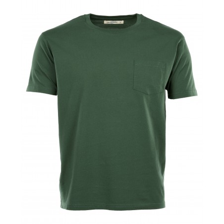 T-Shirt 1971 Pocket Tee Baja green - Pike Brothers