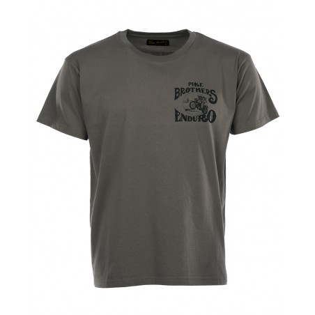 T-Shirt 1969 Sports Tee Enduro grey - Pike Brothers