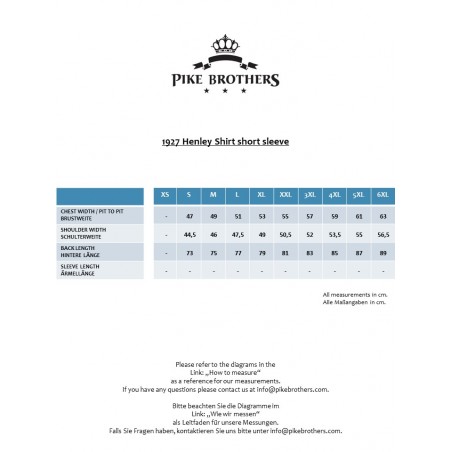 T-shirt 1927 Henley Shirt short sleeve Mojave brown - Pike Brothers