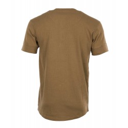 T-shirt 1927 Henley Shirt short sleeve Mojave brown -... 2