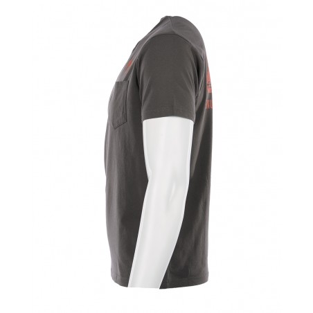 Camiseta 1969 Sports Tee Zaidel gris - Pike Brothers