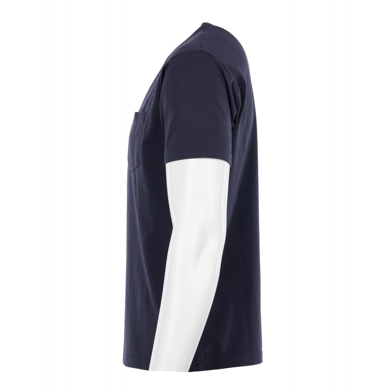 T-Shirt 1971 Pocket Tee Baja blue - Pike Brothers