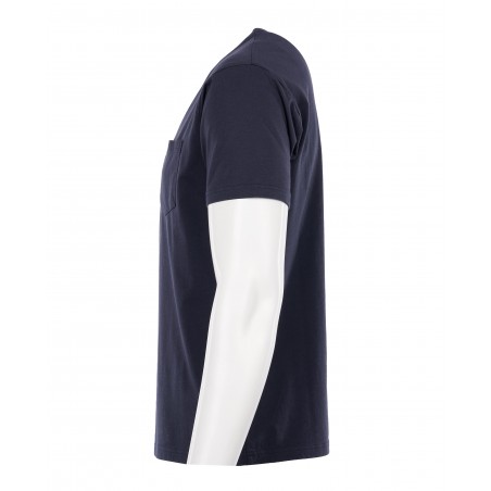 T-Shirt 1971 Pocket Tee Baja blue - Pike Brothers