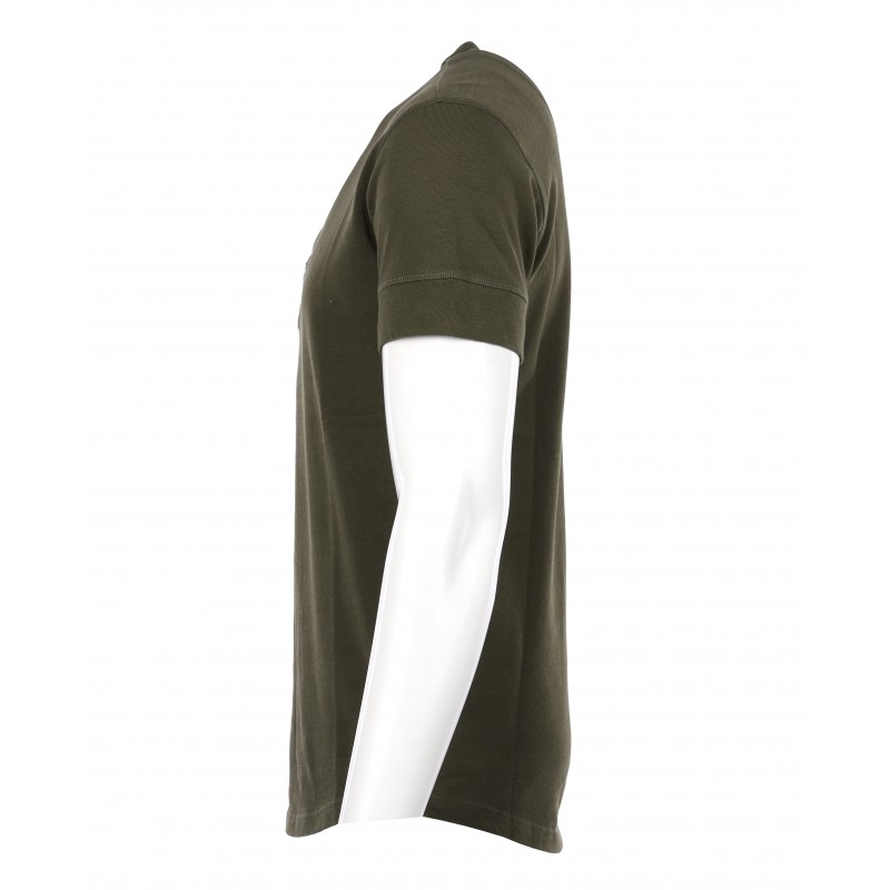 T-shirt 1927 Henley Shirt a maniche corte verde...