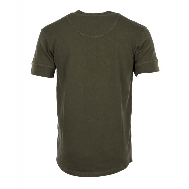 T-shirt 1927 Henley Shirt a maniche corte verde...