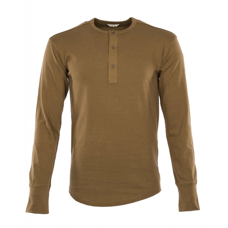 Camiseta 1927 Henley Shirt long sleeve Mojave...