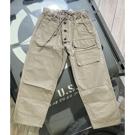 Submariner Trousers Sand - 1950 Submariner Royal Sand Pant - Fleurs de Bagne