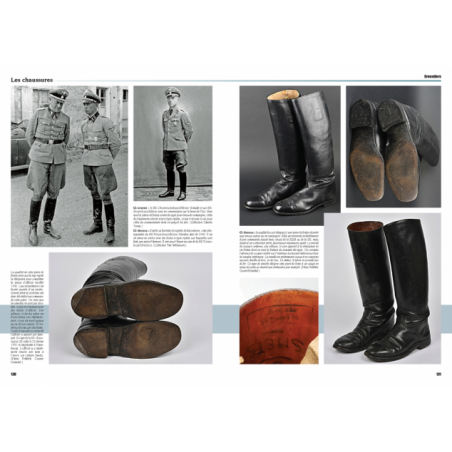 LA WAFFEN-SS - LES GRENADIERS - Insignes, Chaussures & Accessoires  -  Tome 3