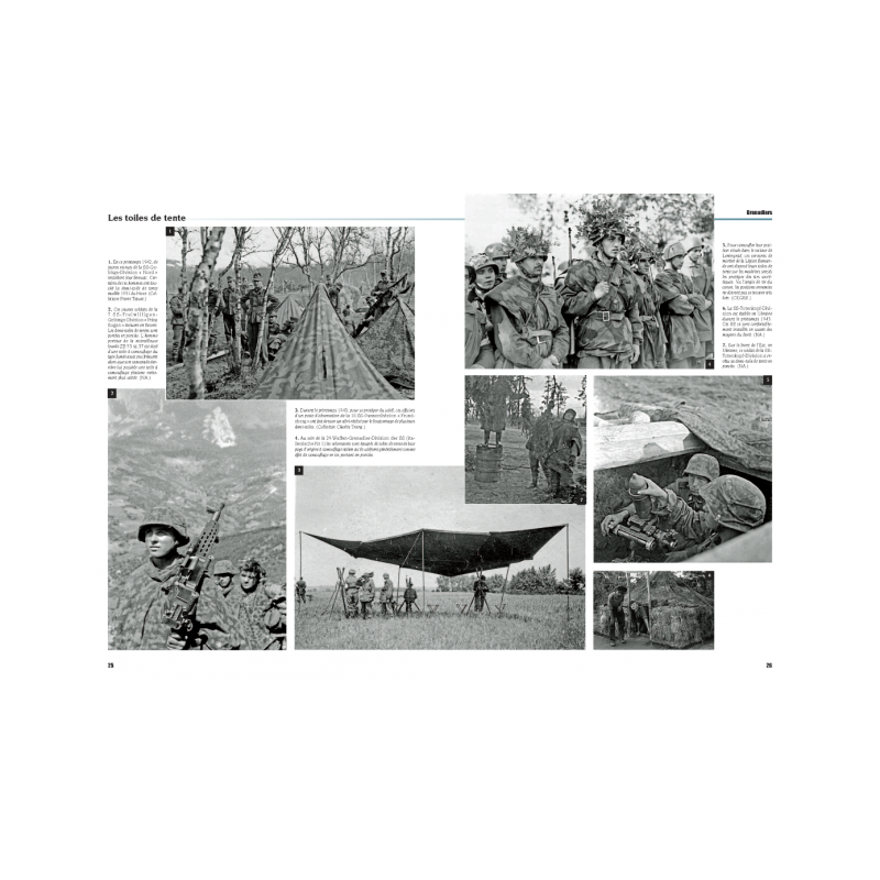 LA WAFFEN-SS - LES GRENADIERS - Insignes,...