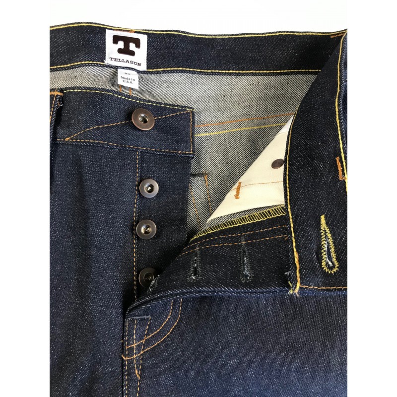Jean Selvedge John Graham Mellor 16.5oz - Tellason